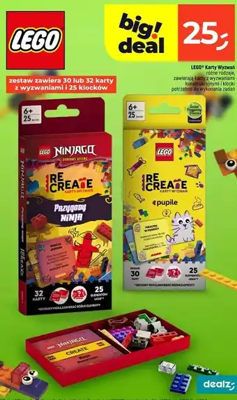 Dealz LEGO Karty Wyzwań oferta