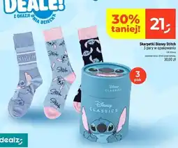 Dealz Skarpetki Disney Stitch 3 pary w opakowaniu oferta