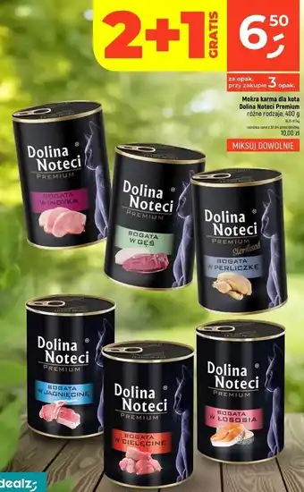 Dealz Mokra karma dla kota Dolina Noteci Premium oferta