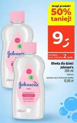 Dealz Oliwka dla dzieci Johnson's oferta