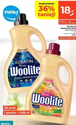 Dealz Płyn do prania Woolite Keratin Therapy oferta