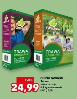 Kaufland PRIMA GARDEN Trawa różne rodzaje 0,9 kg opakowanie oferta