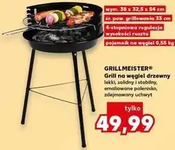 Kaufland Grill na węgiel drzewny GRILLMEISTER oferta