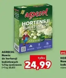 Kaufland AGRECOL Nawóz do hortensji bukietowych 1,2 kg opakowanie oferta