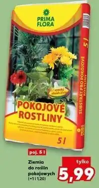 Kaufland PRIMA FLORA Ziemia do roślin pokojowych oferta