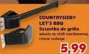 Kaufland COUNTRYSIDE LET'S BBQ Szczotka do grilla włosie ze stali nierdzewnej, różne rodzaje oferta