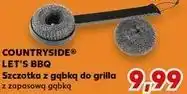 Kaufland COUNTRYSIDE LET'S BBQ Szczotka z gąbką do grilla z zapasową gąbką oferta