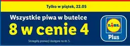 Lidl Wszystkie piwa w butelce oferta
