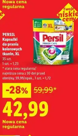 Lidl PERSIL Kapsułki do prania kolorowych tkanin, XL oferta