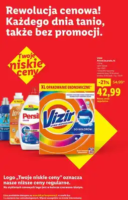 Lidl VIZIR Proszek do prania, XL oferta