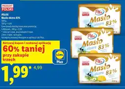 Lidl Masło ekstra 83% oferta