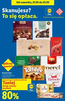 Lidl Wszystkie praliny oferta