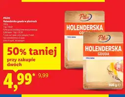 Lidl Holenderska gouda w plastrach oferta