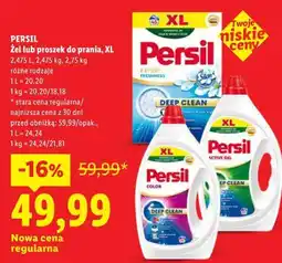 Lidl PERSIL Żel lub proszek do prania, XL oferta