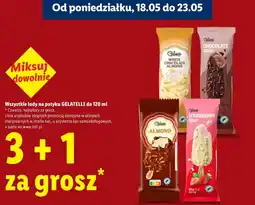 Lidl Wszystkie lody na patyku GELATELLI do oferta