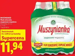 Lidl Woda mineralna magnezowo-wapniowa Muszynianka oferta
