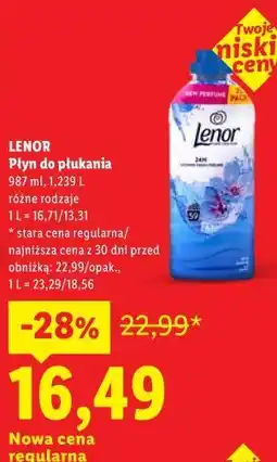 Lidl LENOR Płyn do płukania oferta