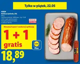 Lidl Kiełbasa żywiecka, XXL oferta