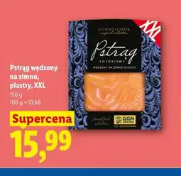 Lidl Pstrąg wędzony na zimno, plastry, XXL oferta
