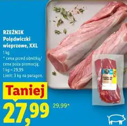 Lidl RZEŹNIK Polędwiczki wieprzowe, XXL oferta