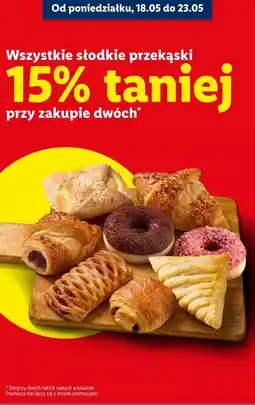 Lidl Wszystkie słodkie przekąski oferta
