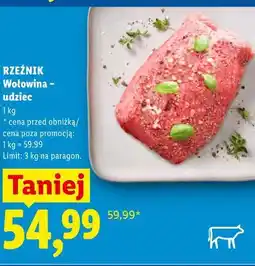 Lidl RZEŹNIK Wołowina - udziec oferta