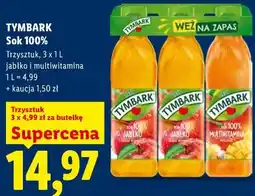 Lidl TYMBARK Sok 100% oferta