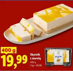 Lidl Syrnik z morelą oferta