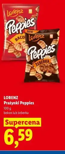 Lidl LORENZ Prażynki Peppies oferta