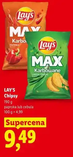 Lidl LAY'S Chipsy oferta