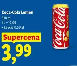 Lidl Coca-Cola Lemon oferta