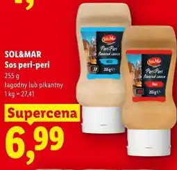 Lidl SOL&MAR Sos peri-peri oferta