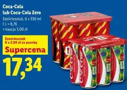 Lidl Coca-Cola lub Coca-Cola Zero oferta