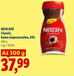 Lidl NESCAFÉ Classic, kawa rozpuszczalna, XXL oferta