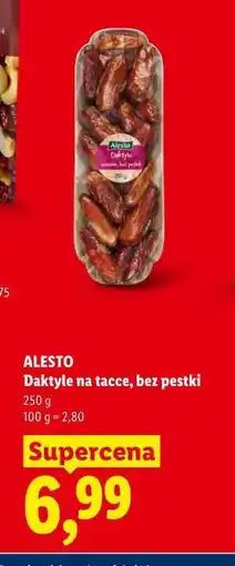 Lidl ALESTO Daktyle na tacce, bez pestki oferta