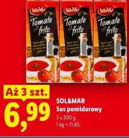 Lidl SOL&MAR Sos pomidorowy oferta