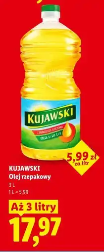 Lidl Olej rzepakowy oferta
