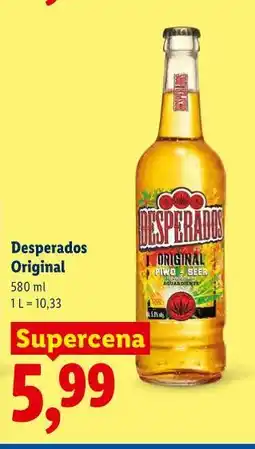 Lidl Desperados Original oferta