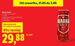Lidl Warka Classic Dwunastosztuk oferta