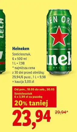 Lidl Heineken oferta