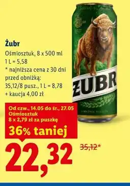 Lidl Żubr oferta