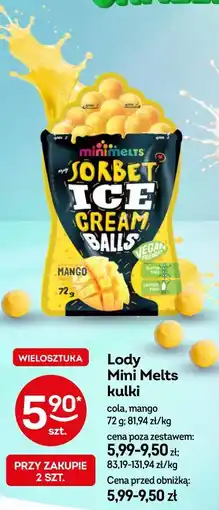 Żabka Lody Mini Melts kulki oferta