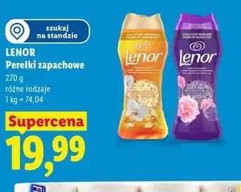 Lidl LENOR Perełki zapachowe oferta
