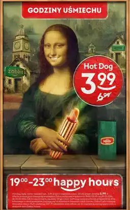 Żabka Hot Dog mały, różne rodzaje oferta