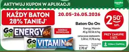 Żabka Baton Go On Energy, Vitamin oferta