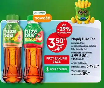 Żabka Napój Fuze Tea oferta