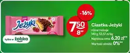 Żabka Ciastka Jeżyki oferta