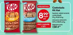 Żabka Czekolada Kit Kat hazelnut, salted caramel, cookie dough oferta