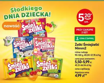 Żabka Żelki Śmiejżelki Nimm2 oferta