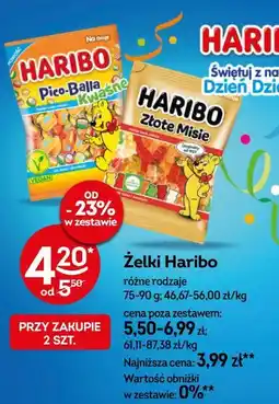 Żabka Żelki Haribo oferta